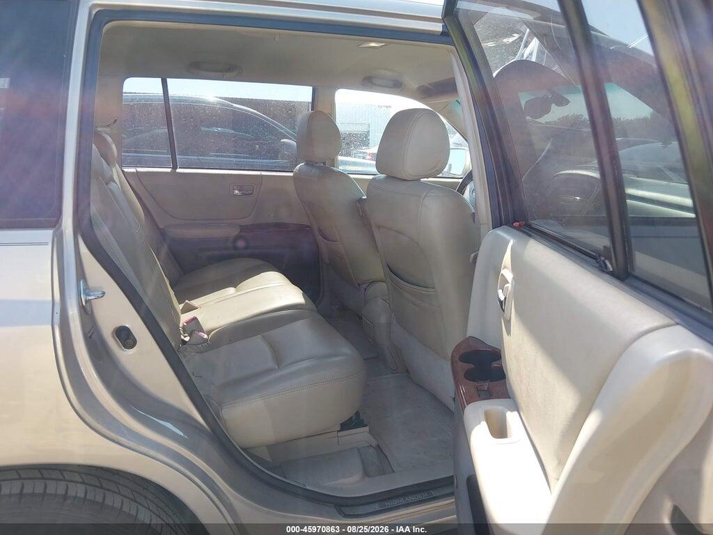 JTEDP21A840024953 2004 TOYOTA HIGHLANDER photo no. 8