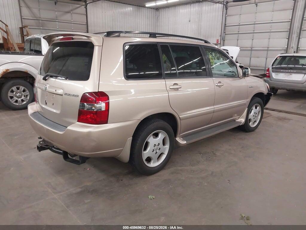 JTEEP21A640003085 2004 TOYOTA HIGHLANDER photo no. 4