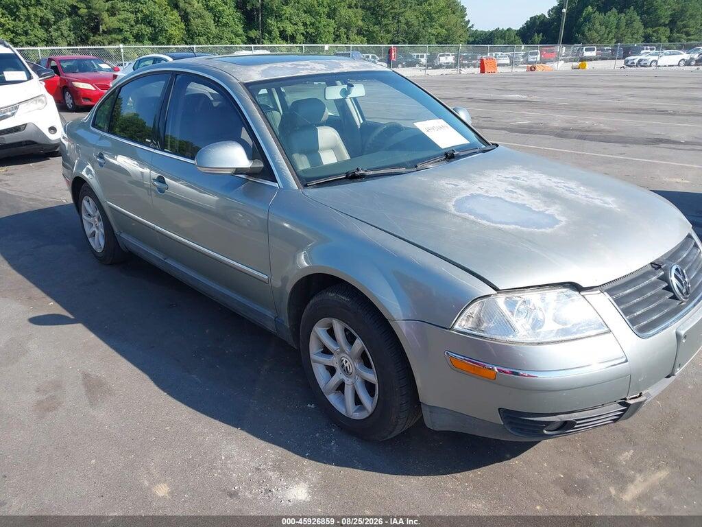 2004 VOLKSWAGEN PASSAT WVWPD63B54E282521