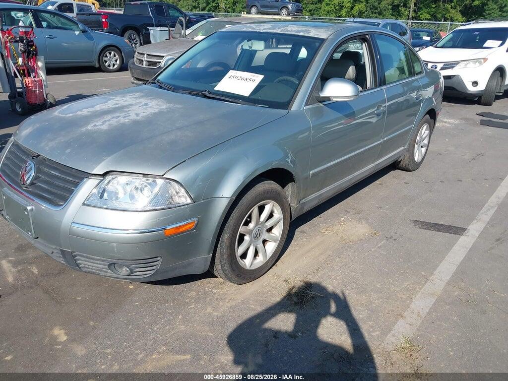 WVWPD63B54E282521 2004 VOLKSWAGEN PASSAT photo no. 2