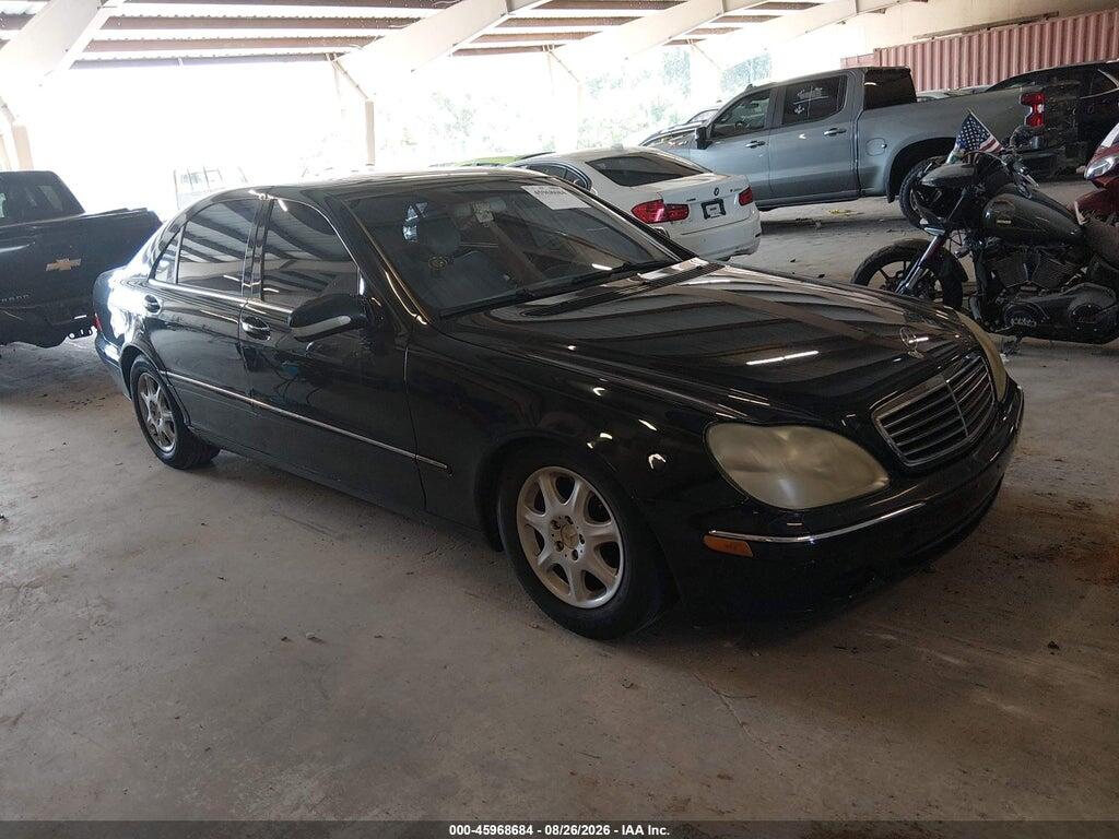 WDBNG75J31A138895 2001 MERCEDES-BENZ S 500 photo no. 1