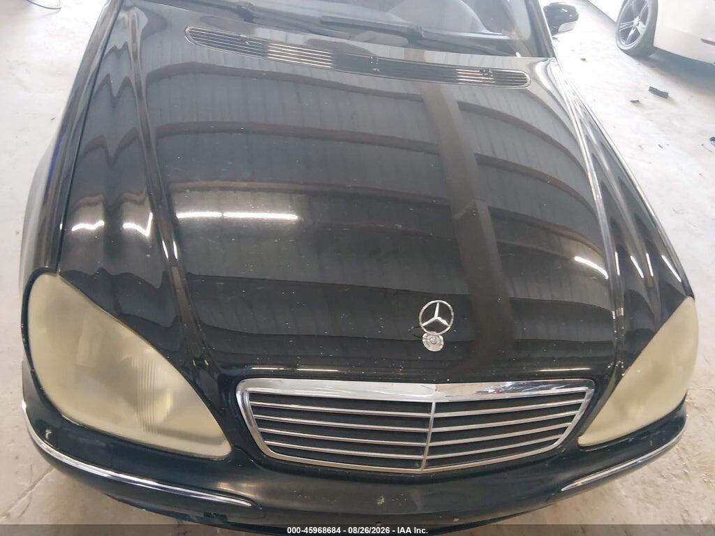 WDBNG75J31A138895 2001 MERCEDES-BENZ S 500 photo no. 10