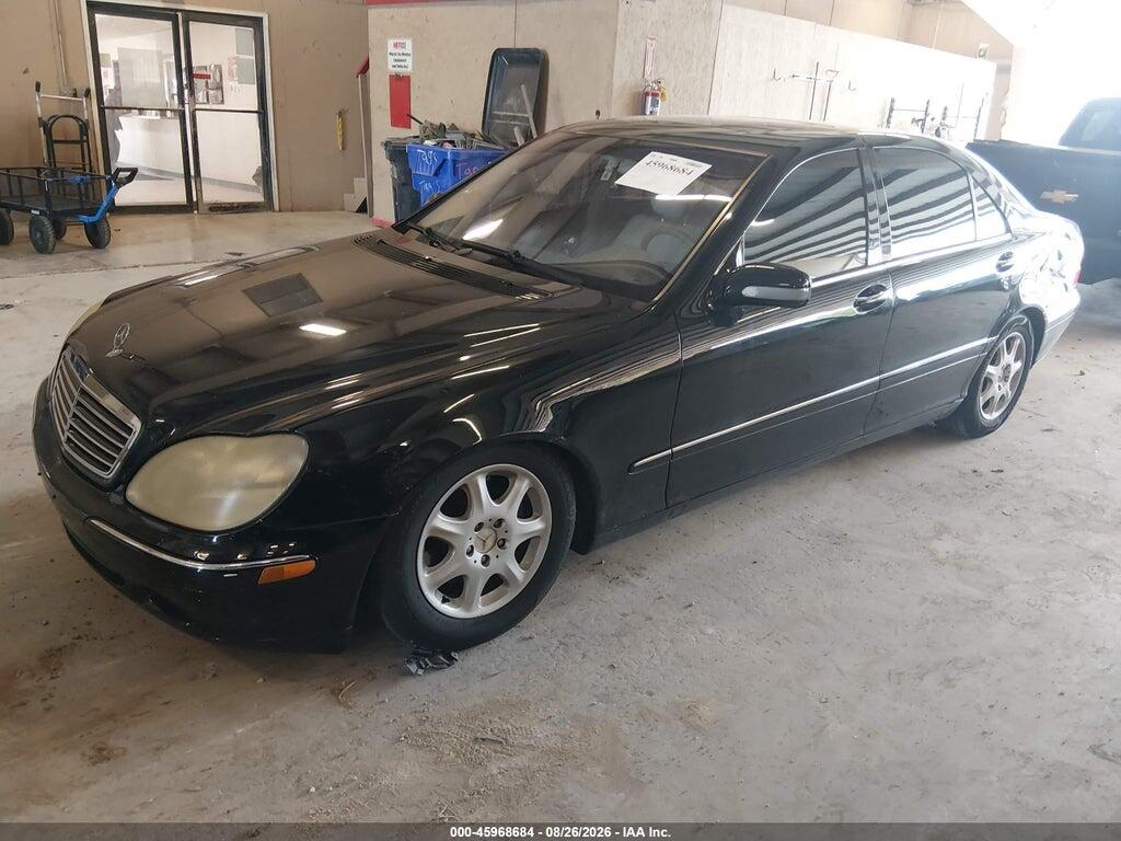 WDBNG75J31A138895 2001 MERCEDES-BENZ S 500 photo no. 2
