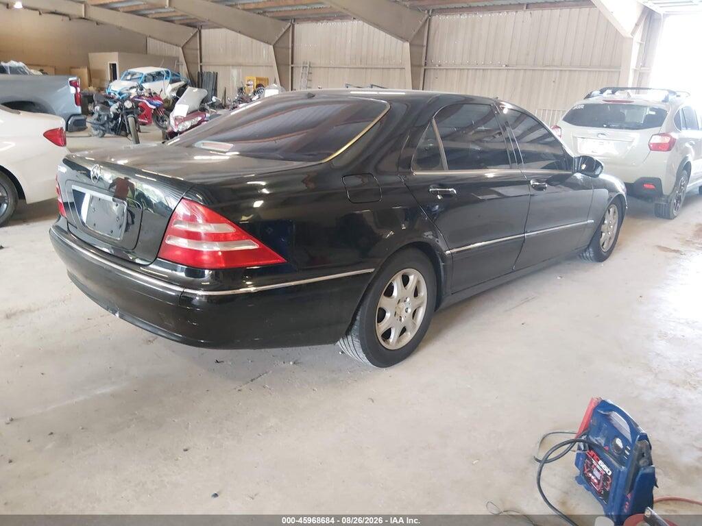 WDBNG75J31A138895 2001 MERCEDES-BENZ S 500 photo no. 4