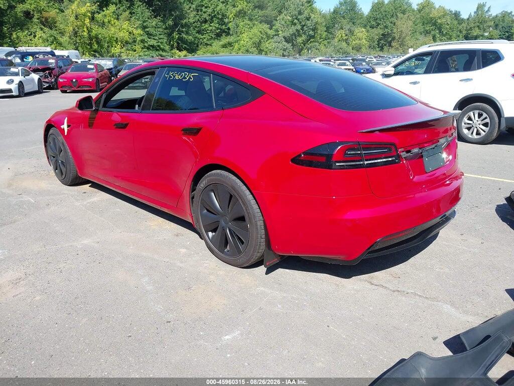 5YJSA1E68NF477647 2022 TESLA MODEL S photo no. 3