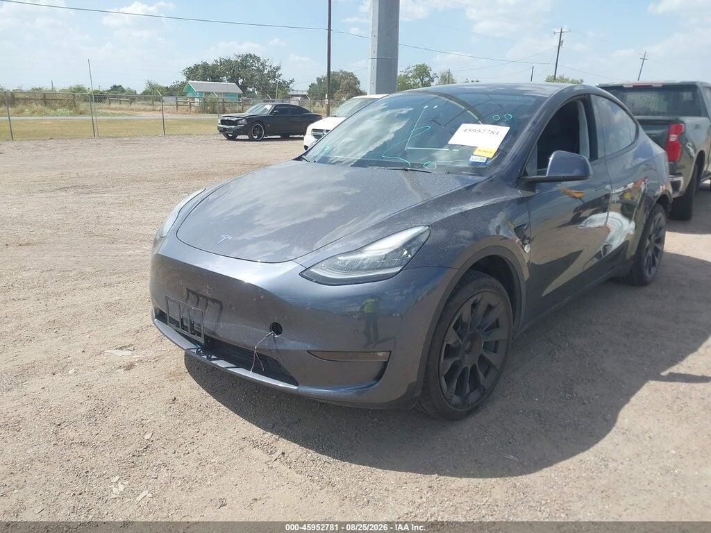 7SAYGDEE0NF388191 2022 TESLA MODEL Y photo no. 2