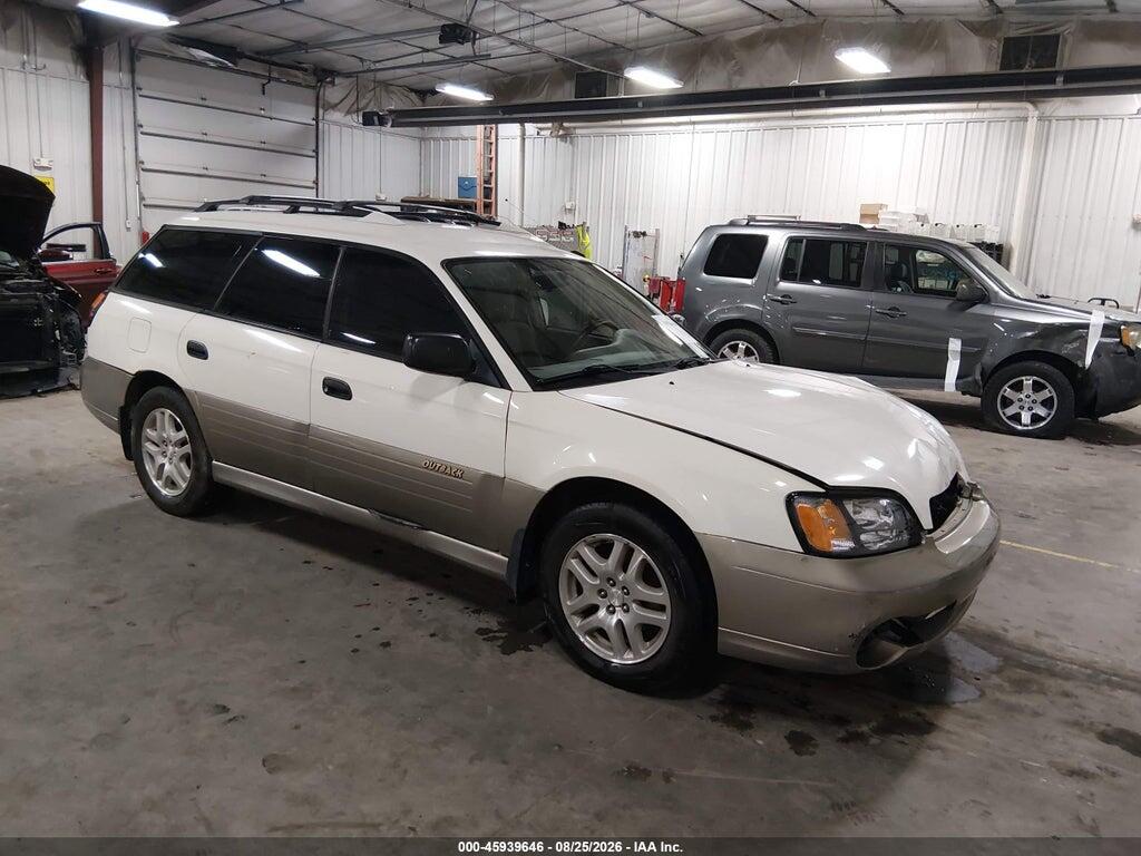 2001 SUBARU OUTBACK 4S3BH665817674963