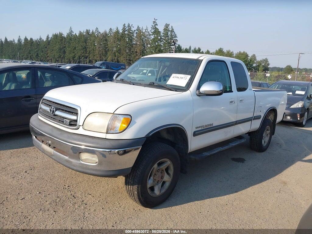 5TBBT44191S142218 2001 TOYOTA TUNDRA photo no. 2