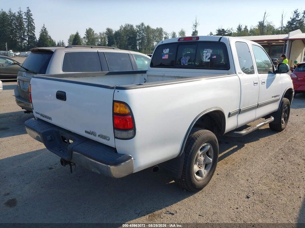 5TBBT44191S142218 2001 TOYOTA TUNDRA photo no. 4