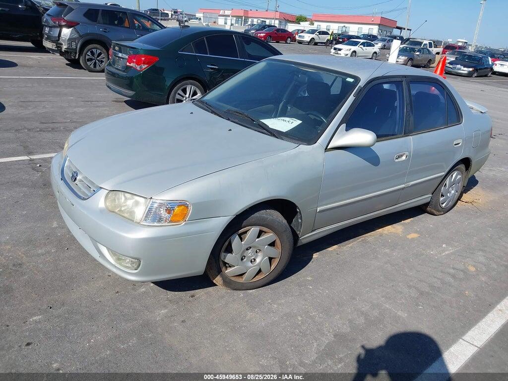 2T1BR12E61C477052 2001 TOYOTA COROLLA photo no. 2