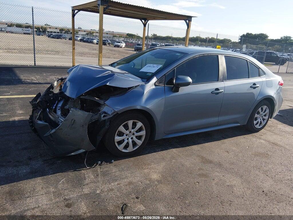5YFEPMAE2NP370141 2022 TOYOTA COROLLA photo no. 2