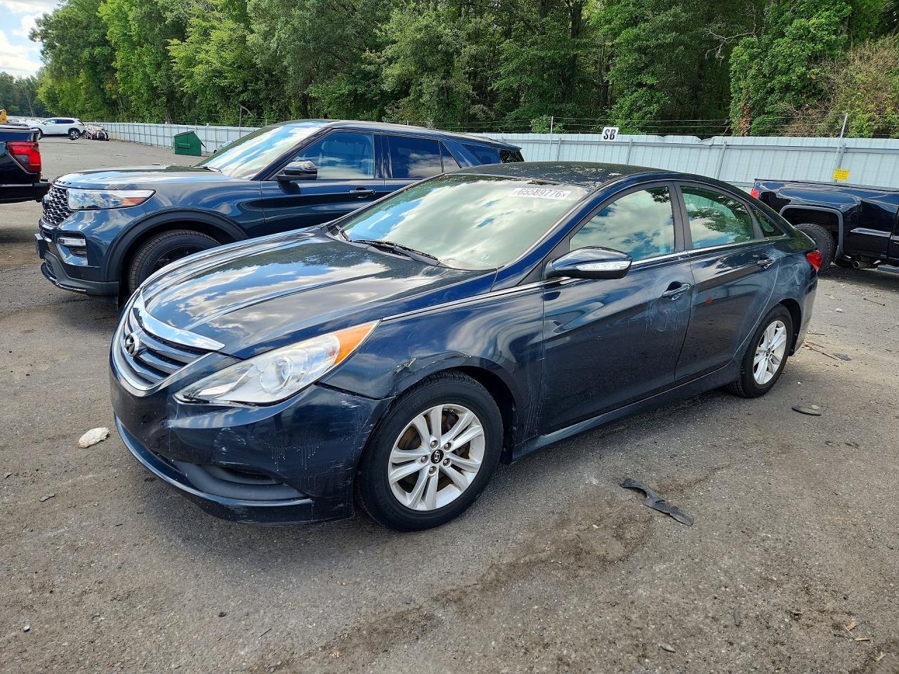 2014 HYUNDAI SONATA 5NPEB4AC3EH852207