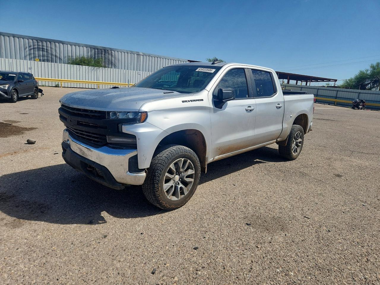 2021 CHEVROLET SILVERADO 3GCPWCET0MG257503