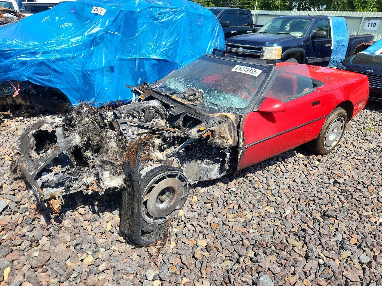 1986 CHEVROLET CORVETTE 1G1YY6786G5906184