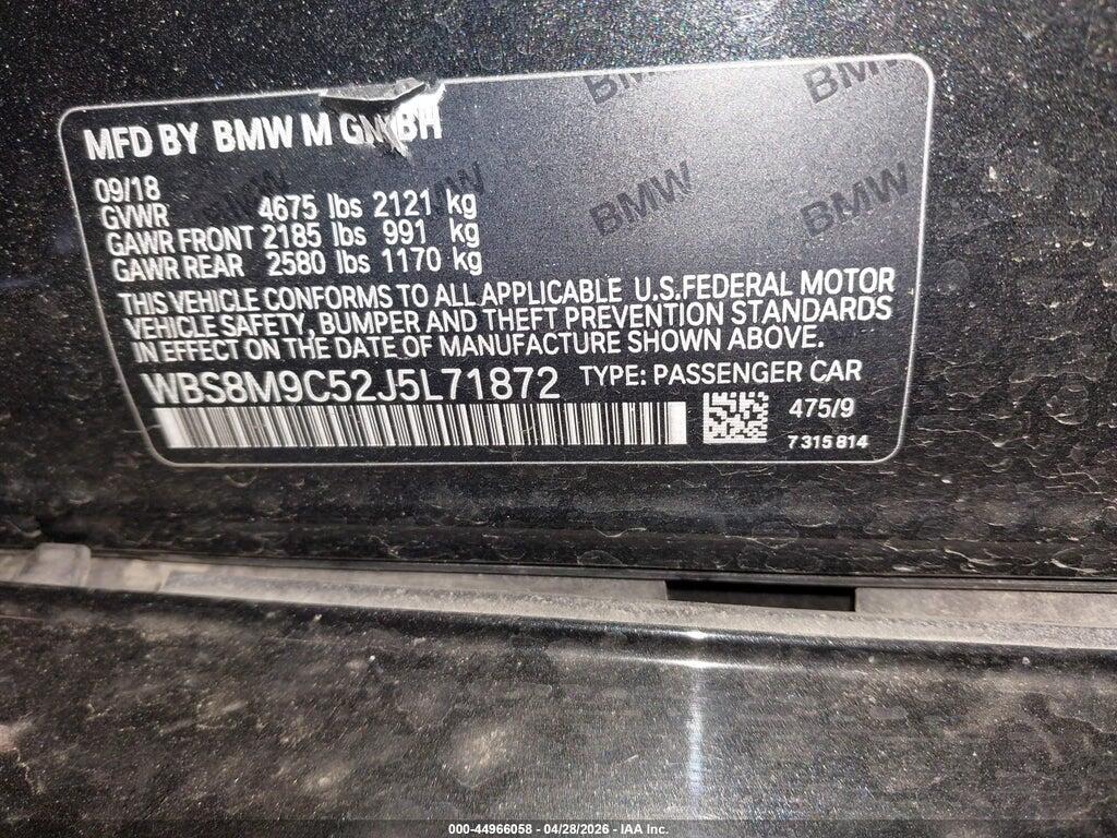 WBS8M9C52J5L71872 2018 BMW M3 photo no. 9