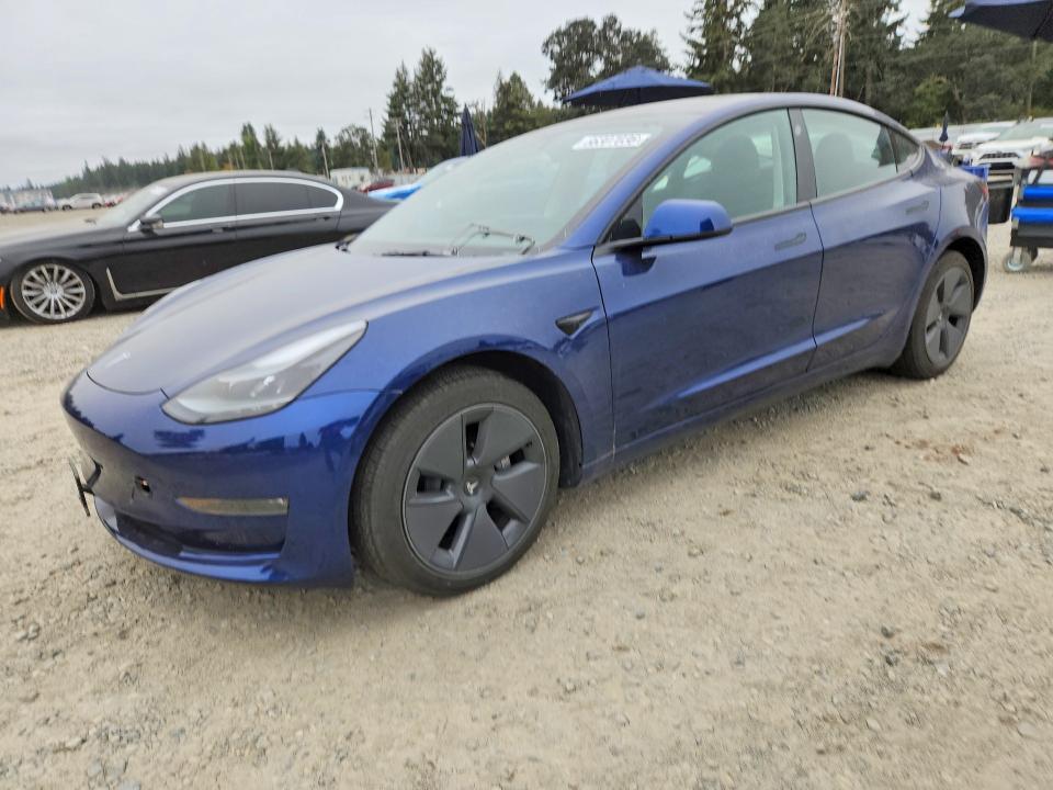 2022 TESLA MODEL 3 5YJ3E1EB8NF107823