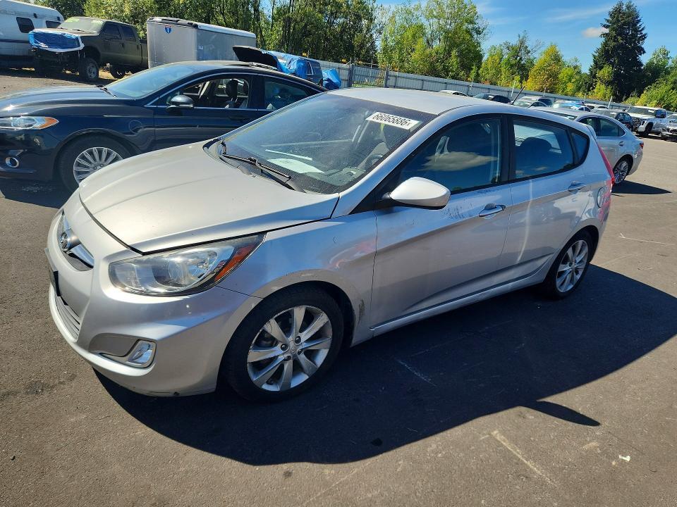 2012 HYUNDAI ACCENT KMHCU5AEXCU053659