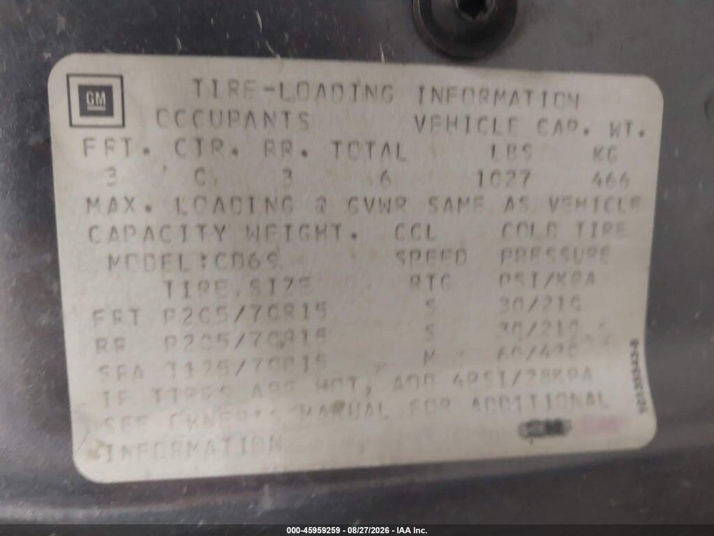 1G6CD53B1P4309381 1993 CADILLAC DEVILLE photo no. 9