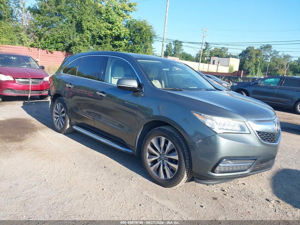 2015 ACURA MDX 5FRYD4H40FB020618