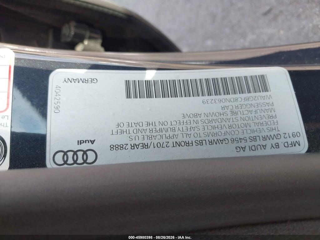WAU2GBFC8DN063239 2013 AUDI A7 photo no. 9