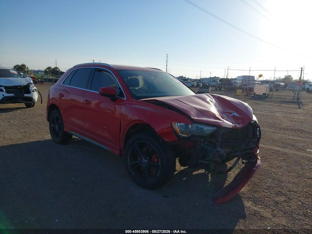 2020 AUDI Q3 WA1DECF37L1005985