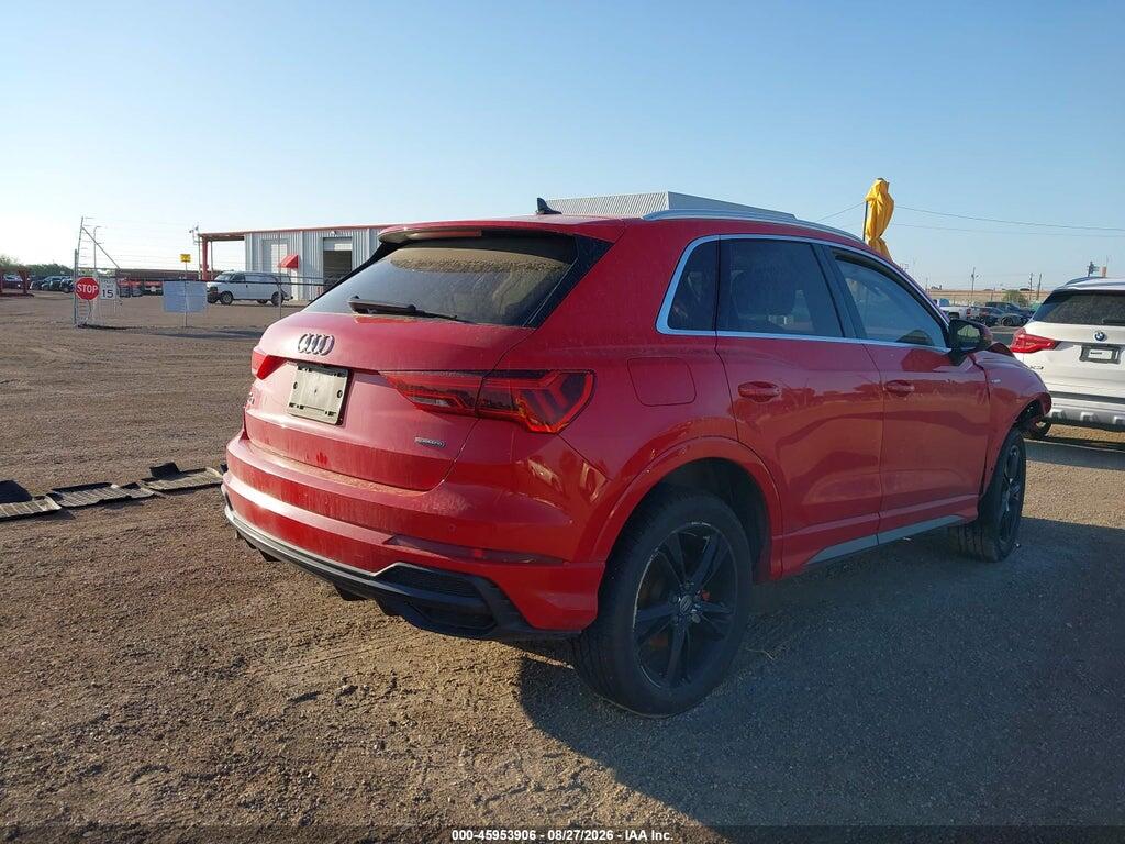 WA1DECF37L1005985 2020 AUDI Q3 photo no. 4