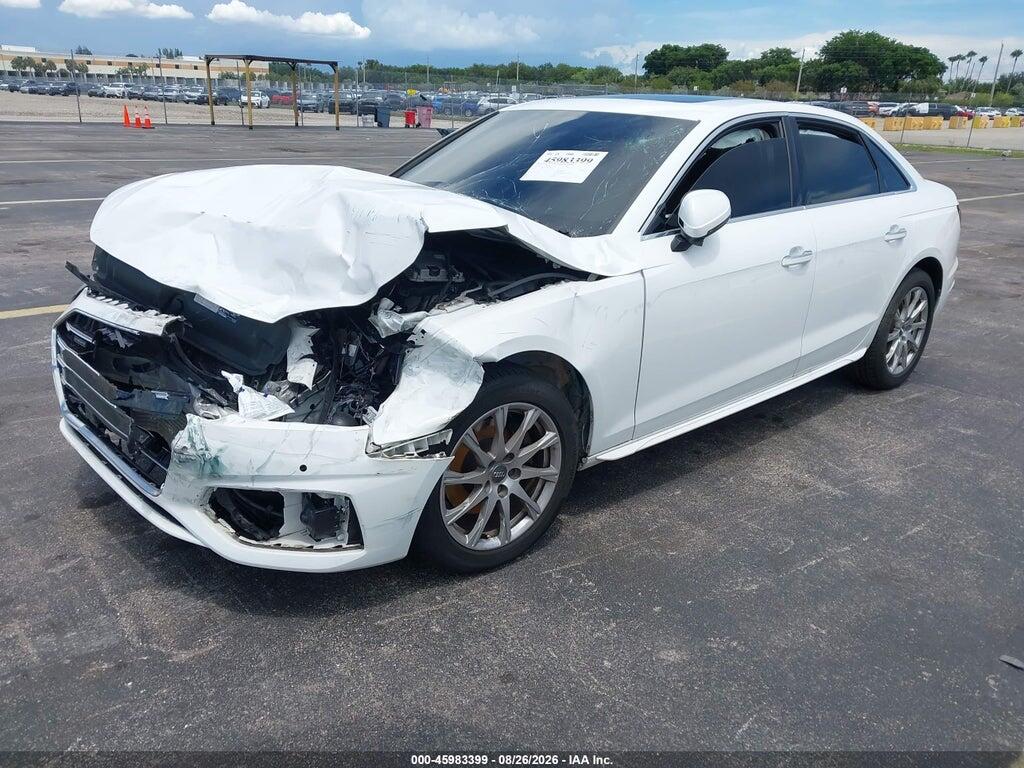 WAUABAF45MN005604 2021 AUDI A4 photo no. 2