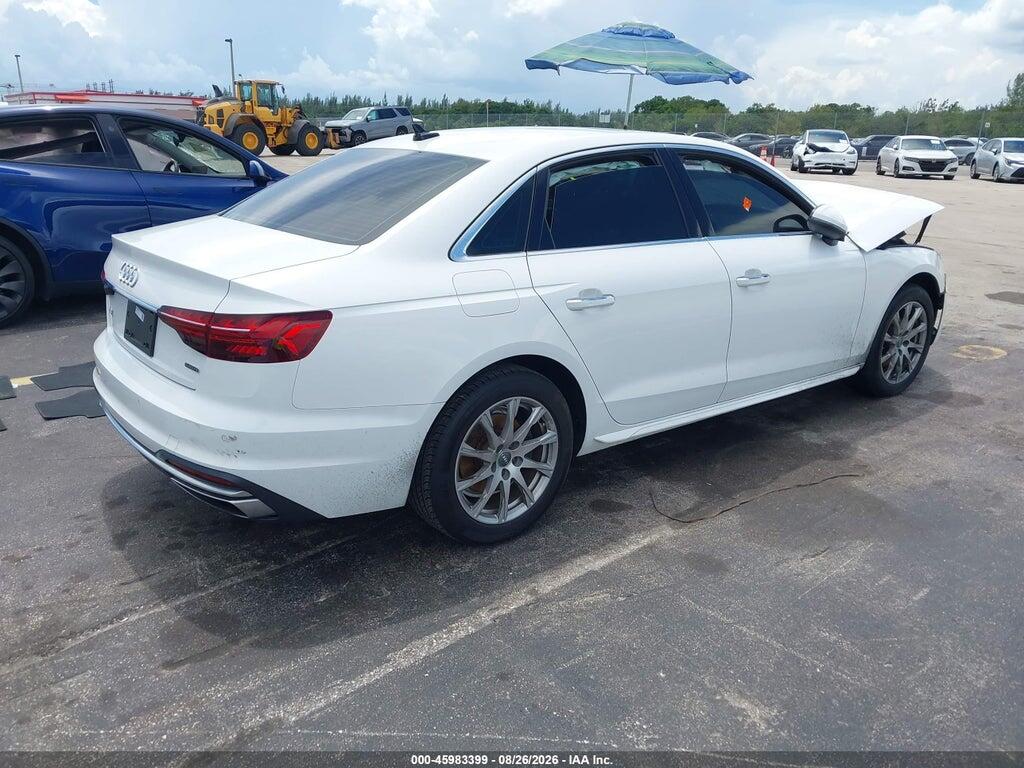WAUABAF45MN005604 2021 AUDI A4 photo no. 4