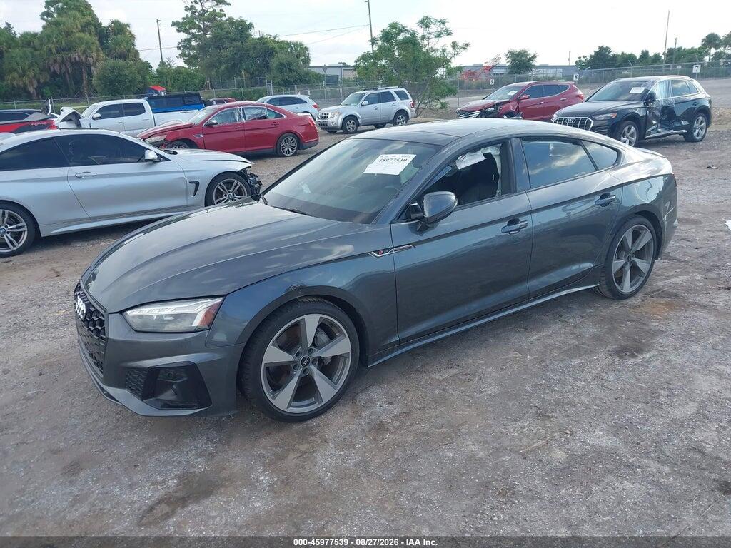 WAUFACF57MA025258 2021 AUDI A5 SPORTBACK photo no. 2