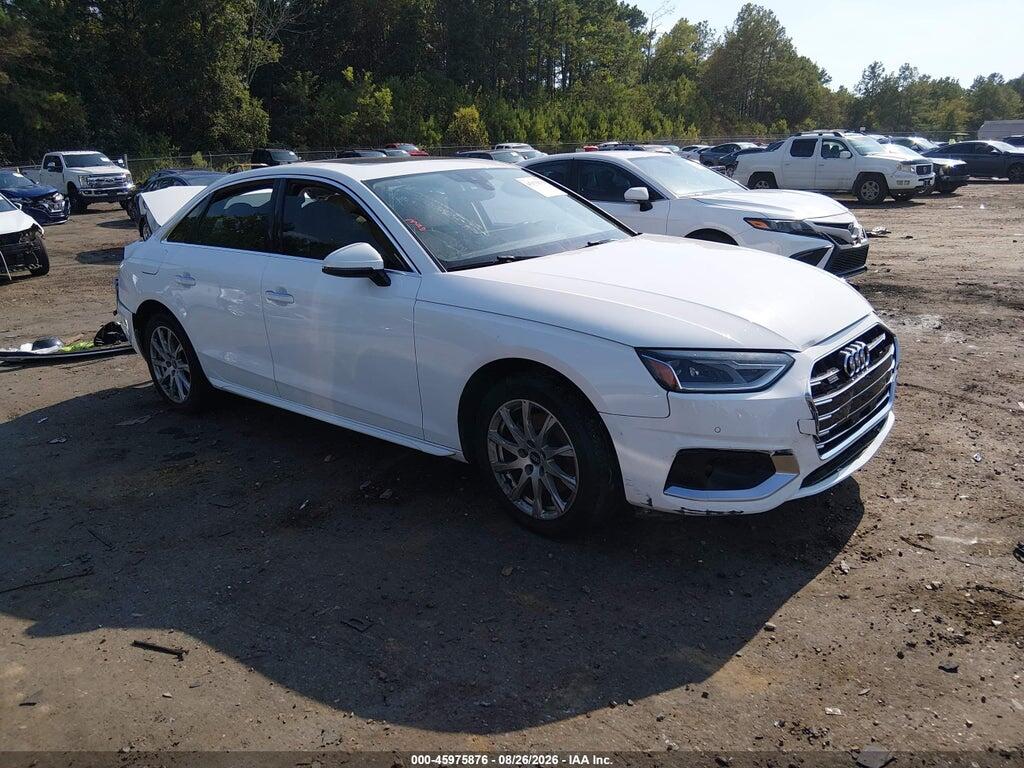 2021 AUDI A4 WAUABAF40MA087023
