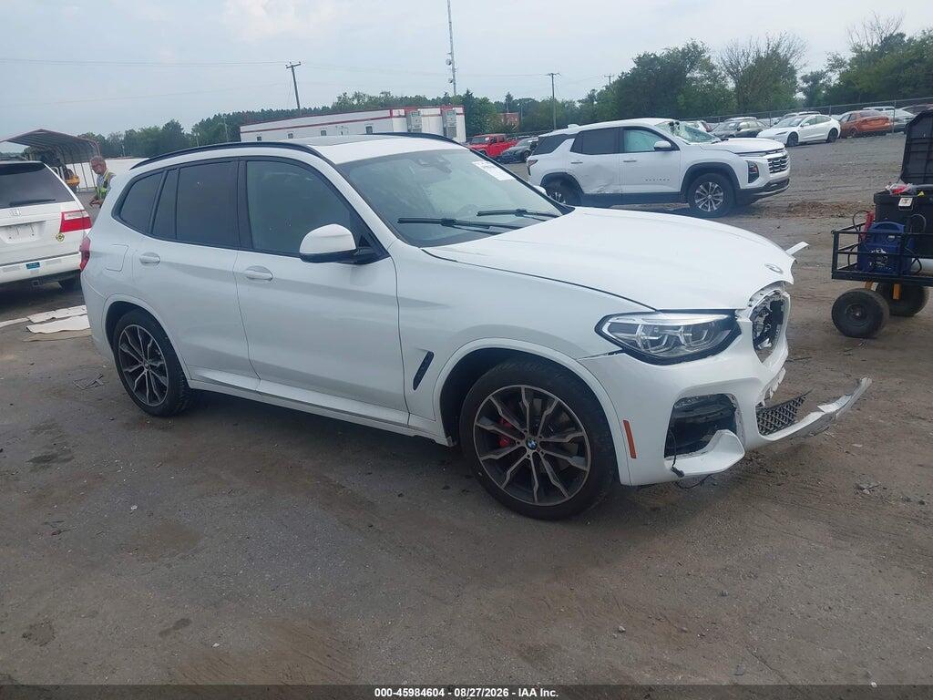 2021 BMW X3 5UXTY9C0XM9F84318