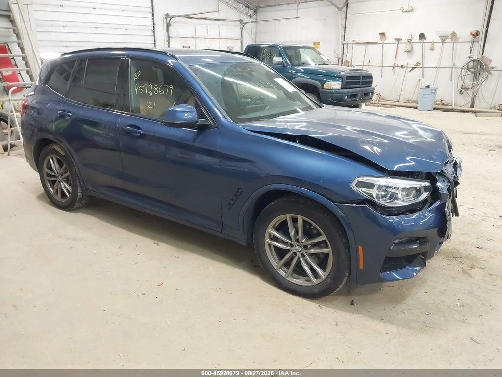 2021 BMW X3 5UXTY5C04M9G21050