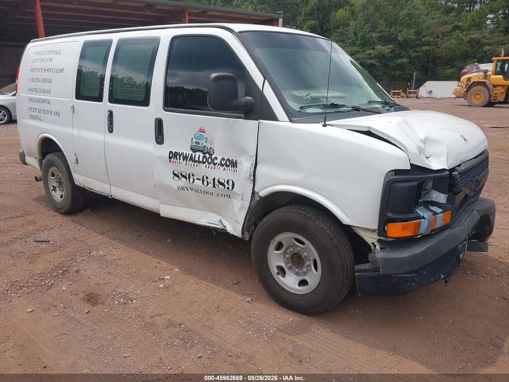 2013 CHEVROLET EXPRESS 2500 1GCWGFCA1D1154486
