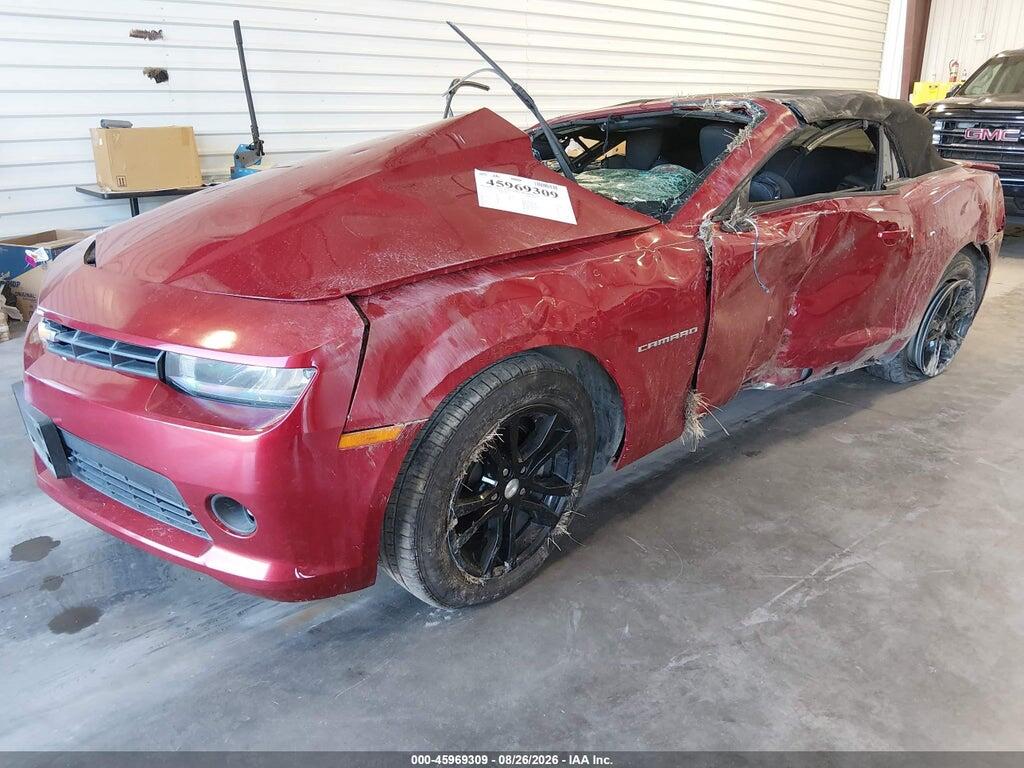 2G1FD3D31F9162103 2015 CHEVROLET CAMARO photo no. 2