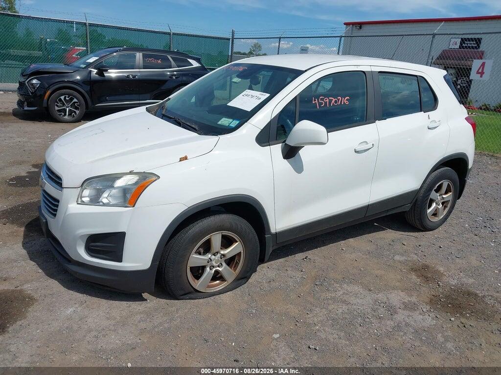 3GNCJNSB0GL272588 2016 CHEVROLET TRAX photo no. 2