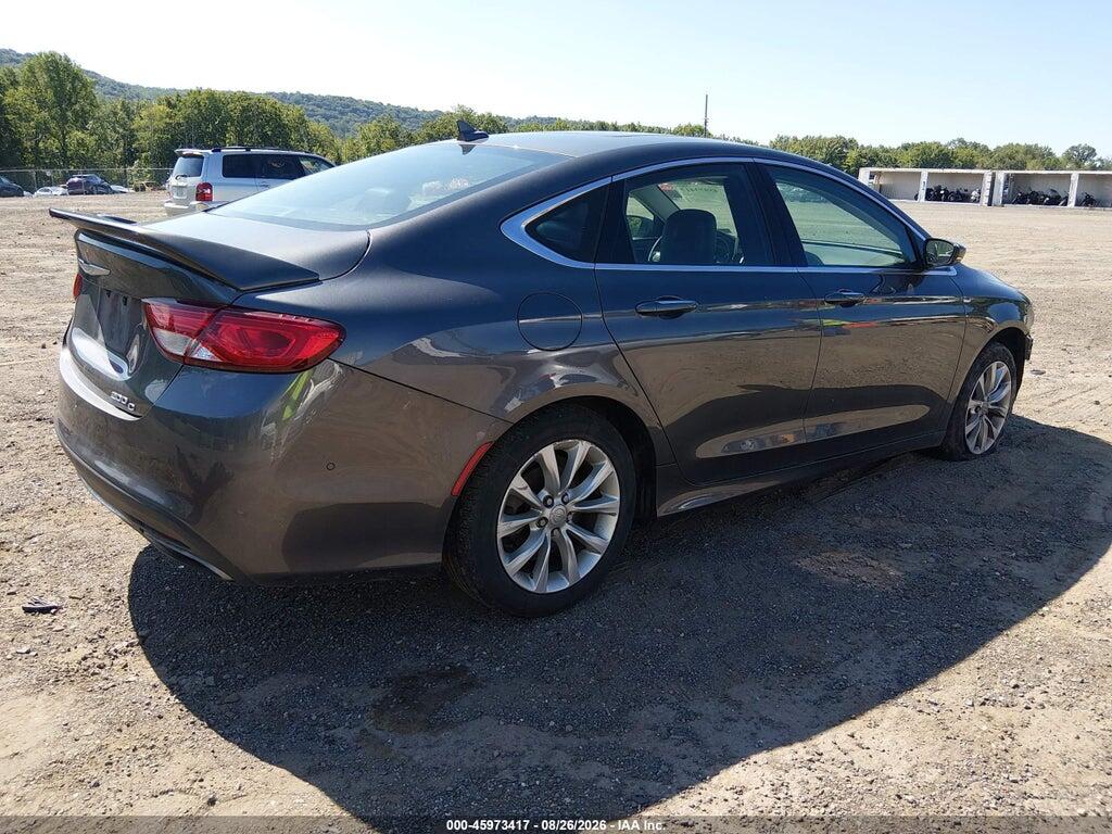 1C3CCCCG9GN170616 2016 CHRYSLER 200 photo no. 4