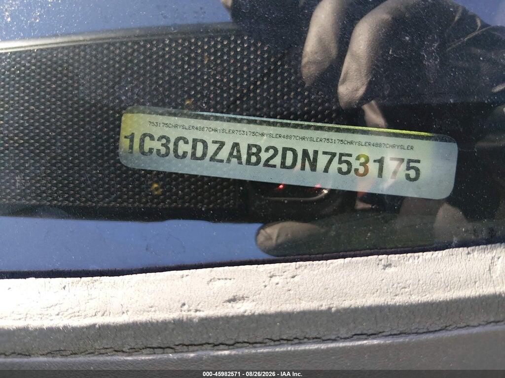 1C3CDZAB2DN753175 2013 DODGE AVENGER photo no. 11