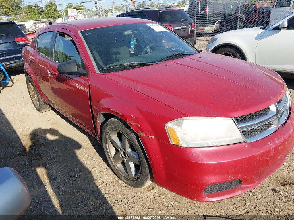2013 DODGE AVENGER 1C3CDZAB9DN504226