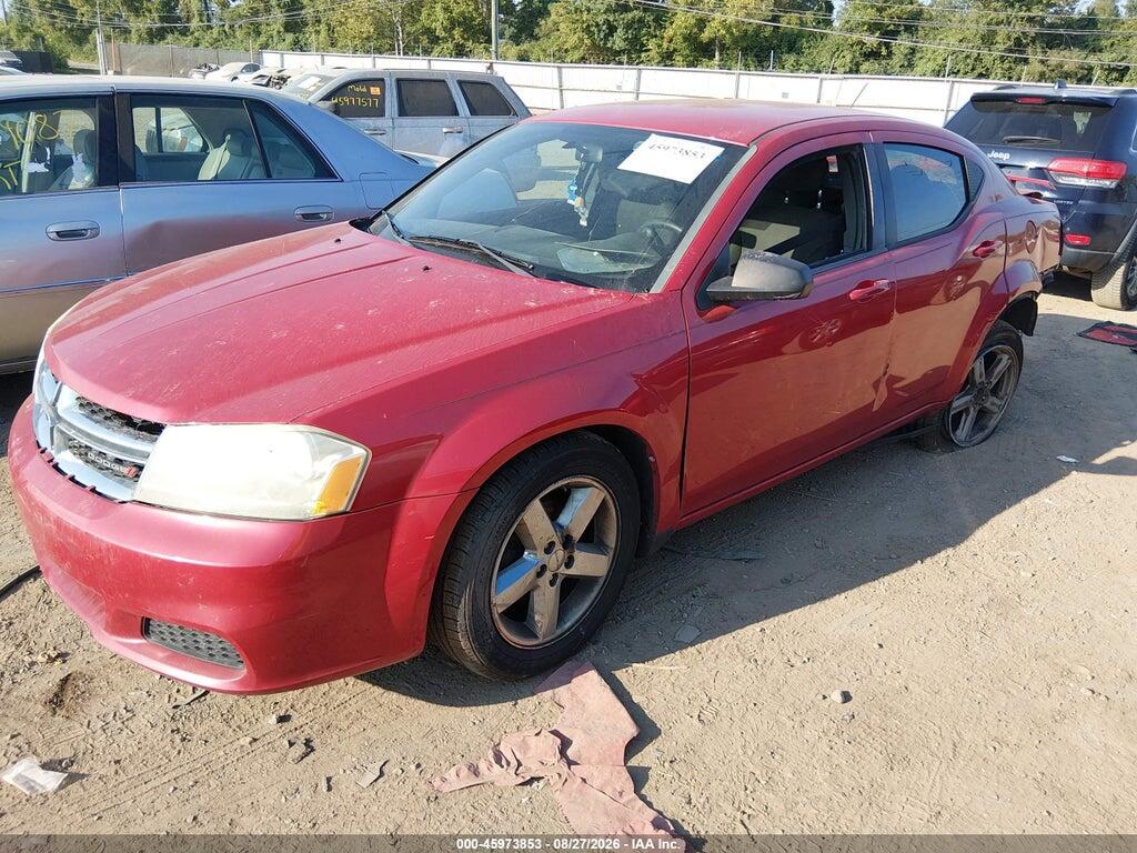 1C3CDZAB9DN504226 2013 DODGE AVENGER photo no. 2