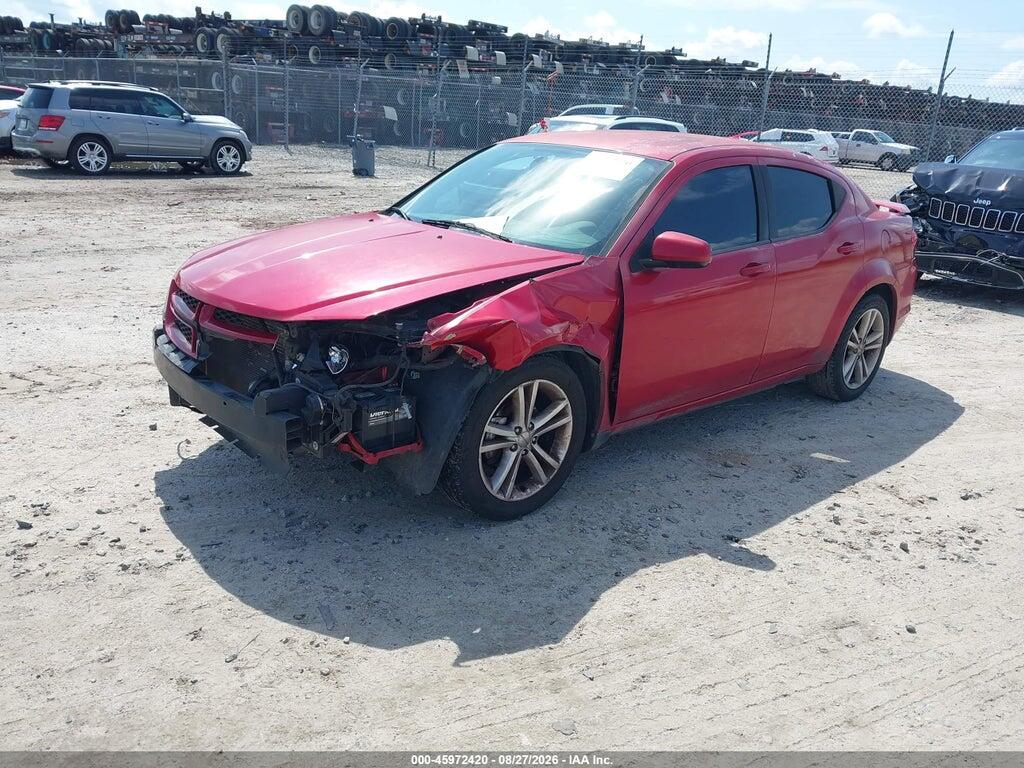 1C3CDZCB8DN716032 2013 DODGE AVENGER photo no. 2