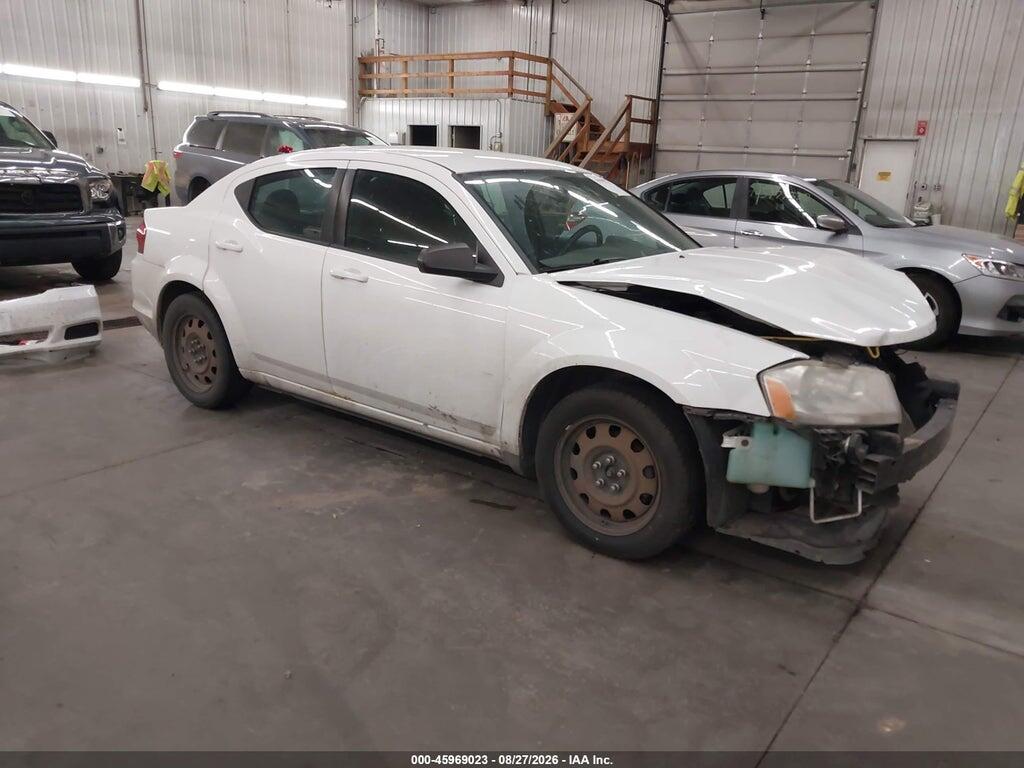 2013 DODGE AVENGER 1C3CDZAB4DN722753