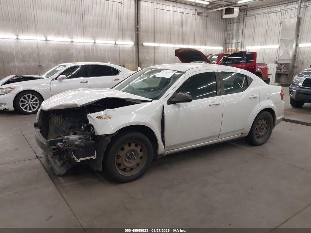 1C3CDZAB4DN722753 2013 DODGE AVENGER photo no. 2