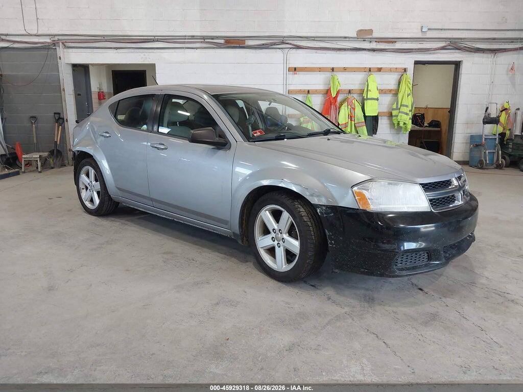 2013 DODGE AVENGER 1C3CDZAB2DN536001