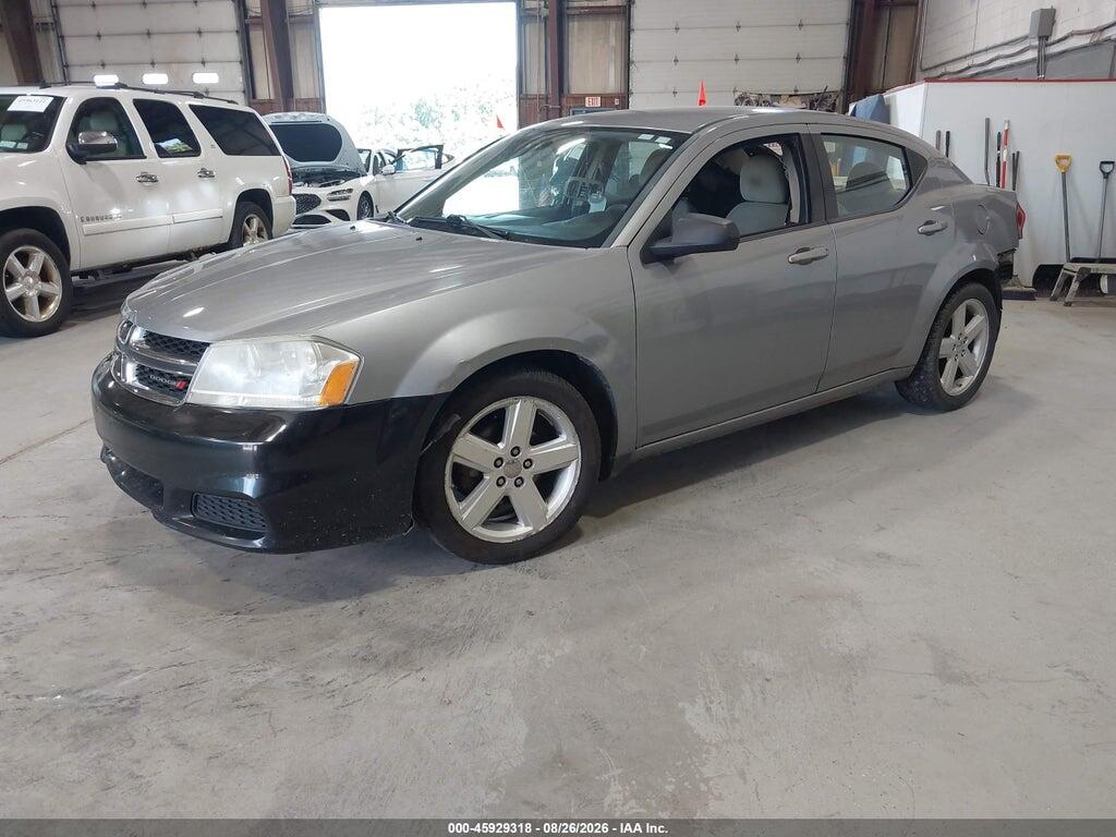 1C3CDZAB2DN536001 2013 DODGE AVENGER photo no. 2