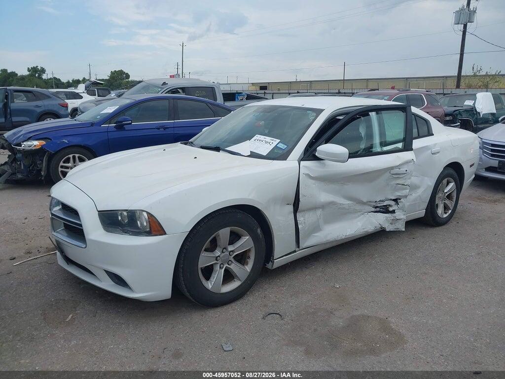 2C3CDXBG3DH601512 2013 DODGE CHARGER photo no. 2