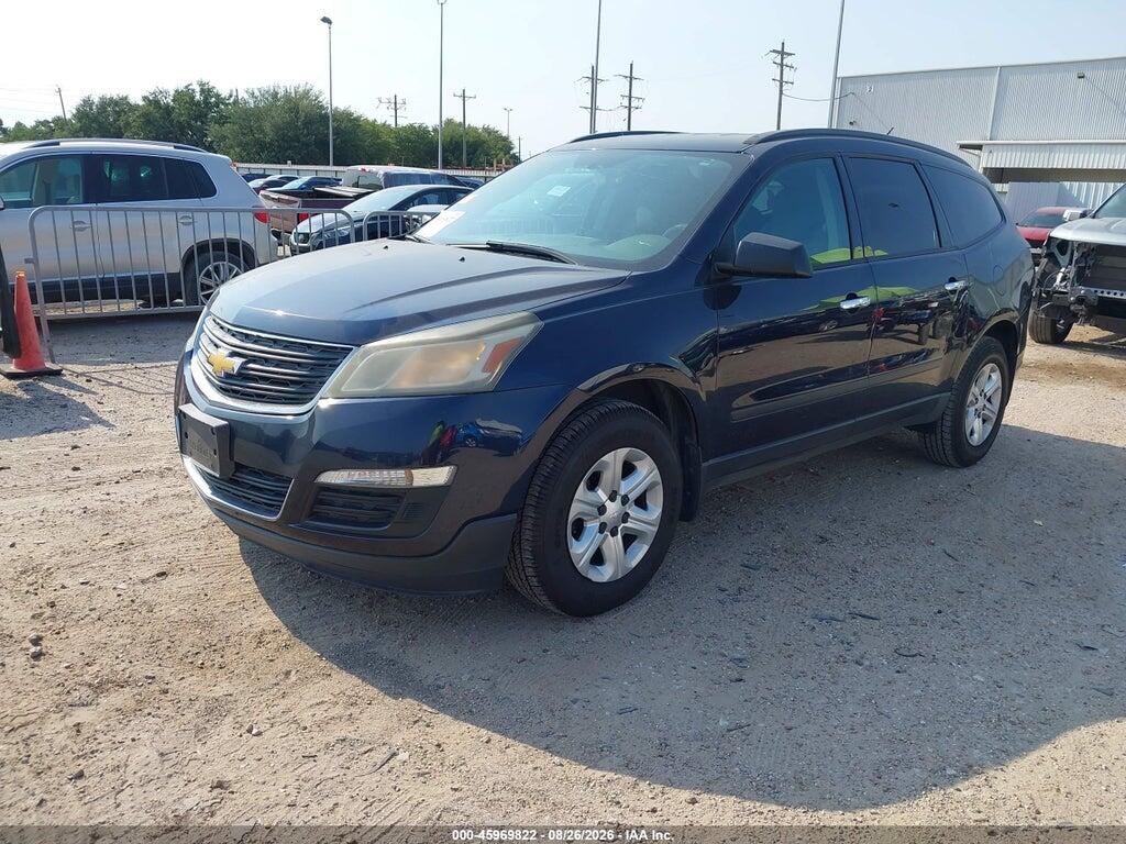 1GNKRFED8FJ372886 2015 CHEVROLET TRAVERSE photo no. 2