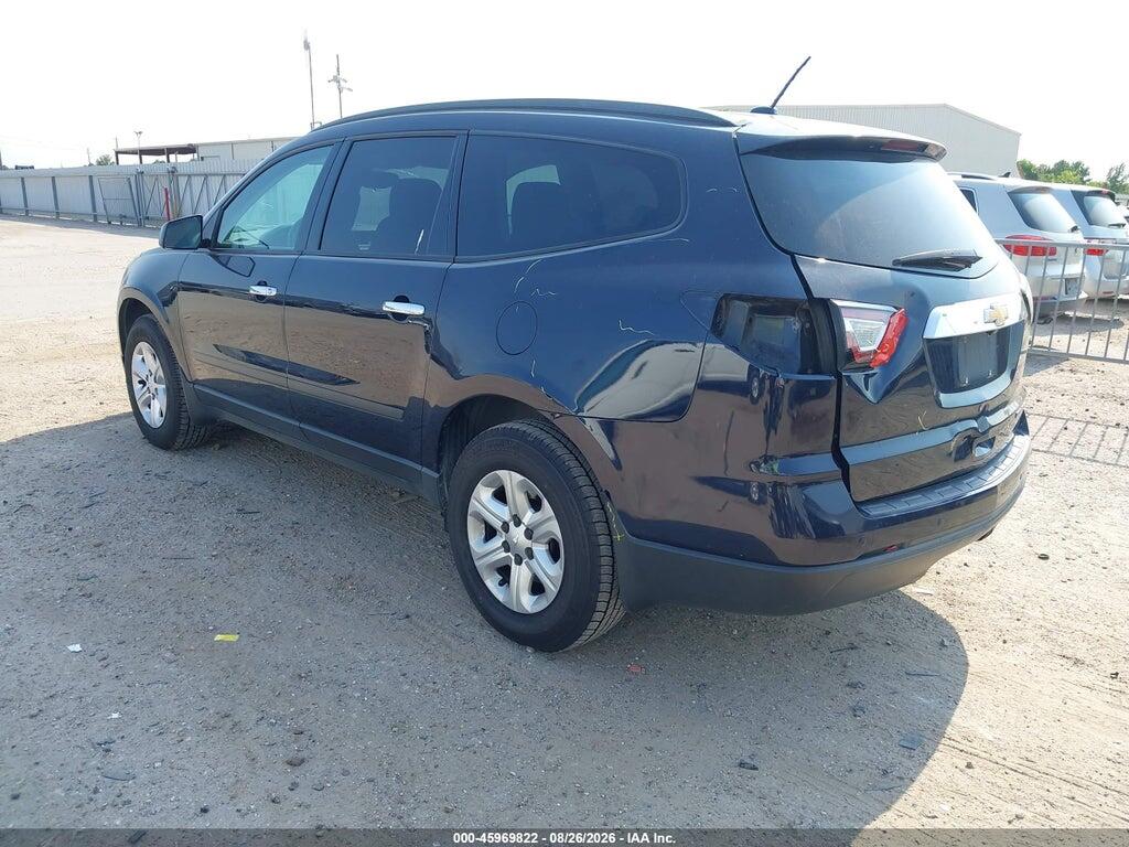 1GNKRFED8FJ372886 2015 CHEVROLET TRAVERSE photo no. 3