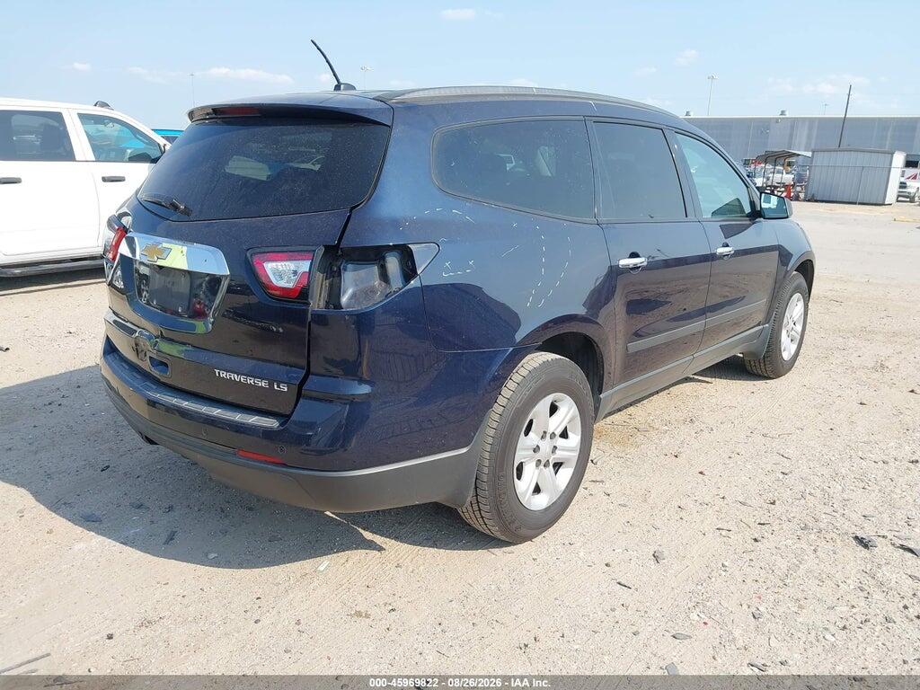 1GNKRFED8FJ372886 2015 CHEVROLET TRAVERSE photo no. 4