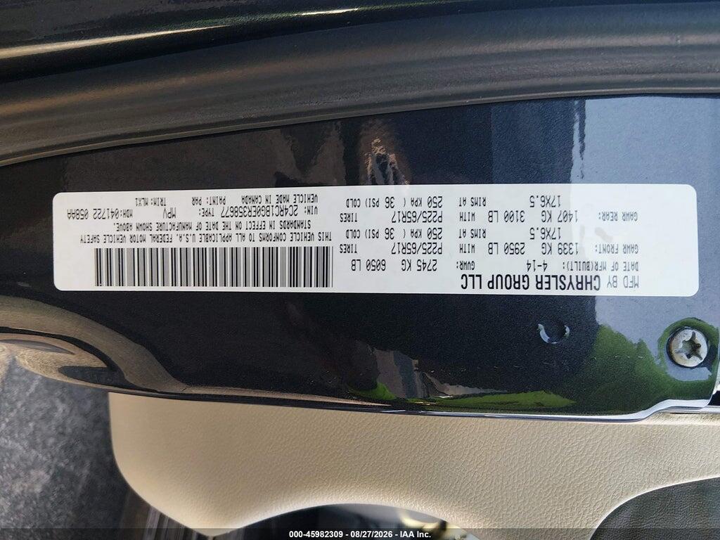 2C4RC1BG0ER358677 2014 CHRYSLER TOWN & COUNTRY photo no. 9
