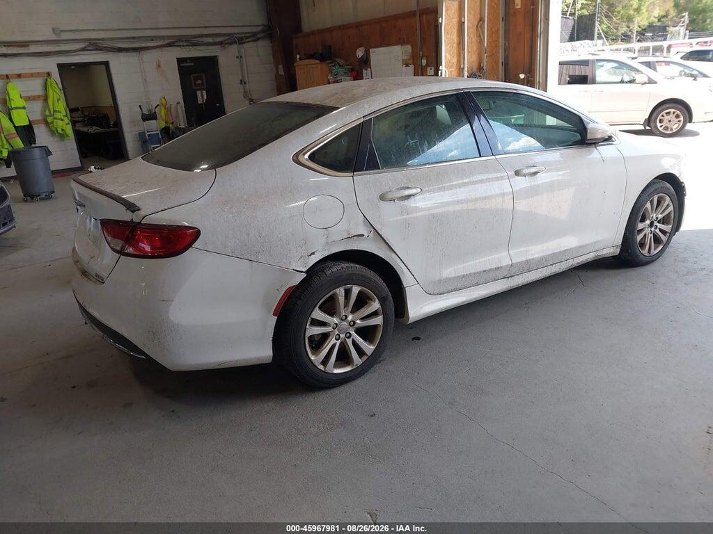 1C3CCCAB0FN580694 2015 CHRYSLER 200 photo no. 4